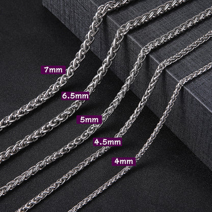 Titanium Cuban Chain Necklace