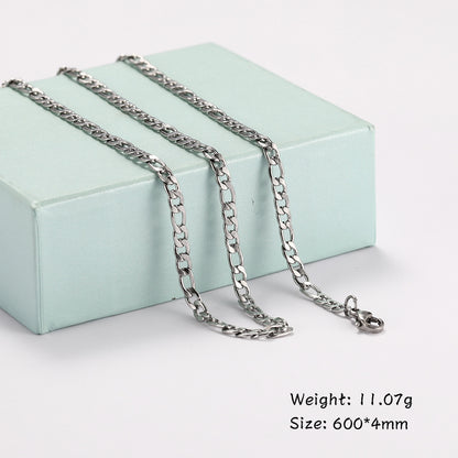 Titanium Cuban Chain Necklace