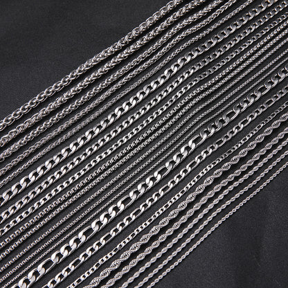 Titanium Cuban Chain Necklace