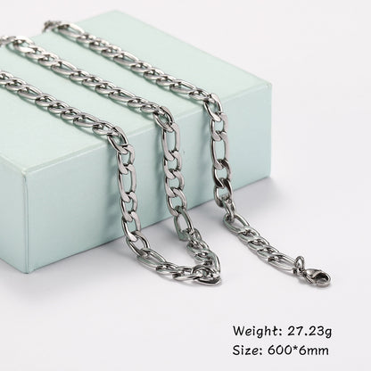Titanium Cuban Chain Necklace
