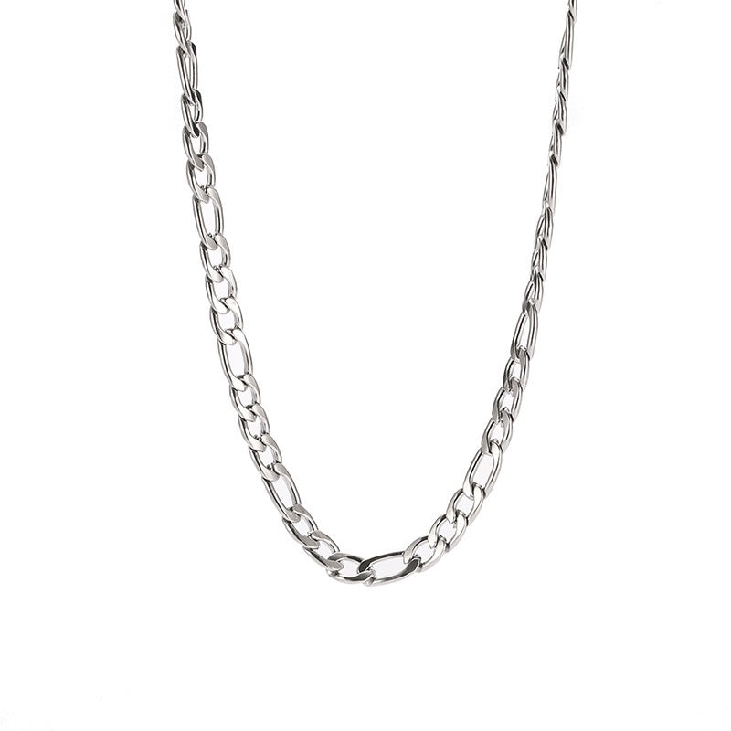 Titanium Cuban Chain Necklace