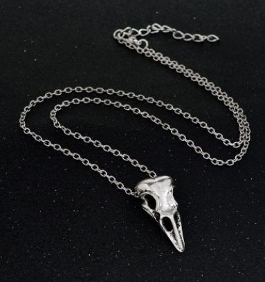 Vintage Viking Skull Pendant Necklace for Men
